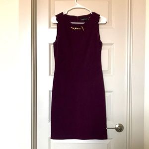 Plum colored dress